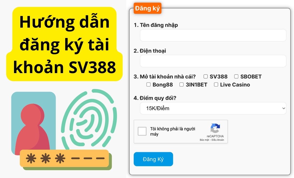 Điền thông tin đăng ký Điền thông tin đăng ký